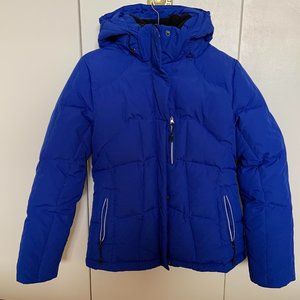 Calvin Klein Performance Women's Jacket Sz S Blue  Puffer Winter Waist Length